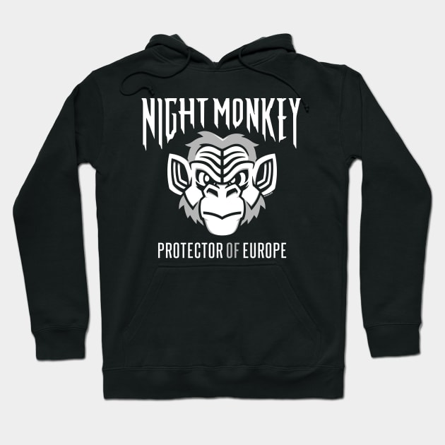 Night Monkey Hoodie by wloem